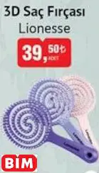 LİONESSE 3D SAÇ FIRÇASI